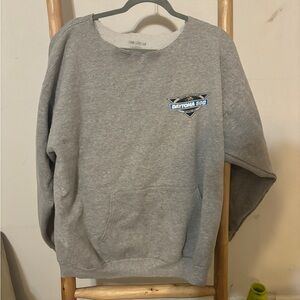 2012 Daytona 500 sweatshirt off the shoulder